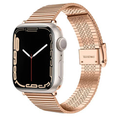 Stainless Steel Metal Bracelet Strap for Apple Watch Band - 14 Shades -