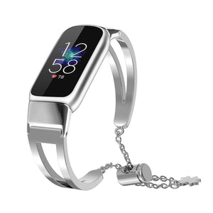 Stainless Steel Metal Fitbit Luxe Band - 3 color options Axios Bands