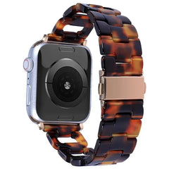 Stylish Transparent Resin Strap for Apple Watch Band - 9 Colors -