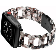 Stylish Transparent Resin Strap for Apple Watch Band - 9 Colors -