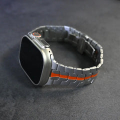 Titanium Steel Metal Apple Watch Bands - 14 color options 38mm - 49mm -