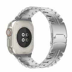 Titanium Steel Metal Apple Watch Bands - 5 color options 42mm - 49mm -