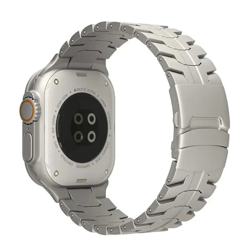 Titanium Steel Metal Apple Watch Bands - 5 color options 42mm - 49mm -