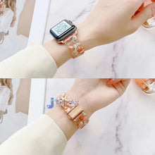 Load image into Gallery viewer, Transparent Resin Strap for Apple Watch Band 38mm to 45mm - 2 Colors Axios Bands