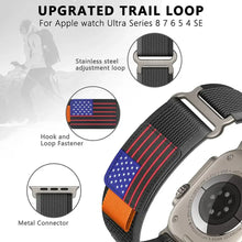Load image into Gallery viewer, Velcro Nylon Fabric Apple Watch -19 Color Options 38mm - 49mm Axios Bands