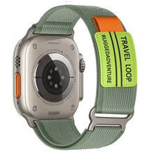 Load image into Gallery viewer, Velcro Nylon Fabric Apple Watch -19 Color Options 38mm - 49mm Axios Bands