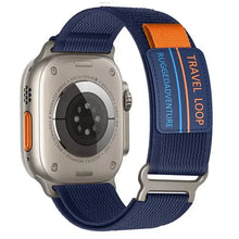 Load image into Gallery viewer, Velcro Nylon Fabric Apple Watch -19 Color Options 38mm - 49mm Axios Bands