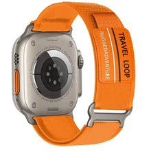 Load image into Gallery viewer, Velcro Nylon Fabric Apple Watch -19 Color Options 38mm - 49mm Axios Bands