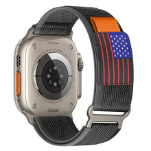 Load image into Gallery viewer, Velcro Nylon Fabric Apple Watch -19 Color Options 38mm - 49mm Axios Bands