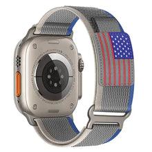 Load image into Gallery viewer, Velcro Nylon Fabric Apple Watch -19 Color Options 38mm - 49mm Axios Bands
