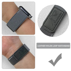 Velcro Nylon Fabric Apple Watch Bands - 4 color options 38mm - 49mm -