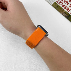 Velcro Nylon Fabric Apple Watch Bands - 4 color options 38mm - 49mm -
