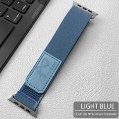 Velcro Nylon Fabric Apple Watch Bands - 4 color options 38mm - 49mm -