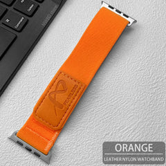 Velcro Nylon Fabric Apple Watch Bands - 4 color options 38mm - 49mm -