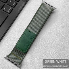 Velcro Nylon Fabric Apple Watch Bands - 4 color options 38mm - 49mm -