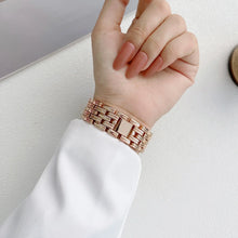 Load image into Gallery viewer, Women’s Diamond Bracelet Strap for Apple Watch Band - 4 Colors Axios Bands