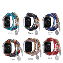 Load image into Gallery viewer, Bohemian Beaded Watch Bands - 6 color options 38mm - 49mm
