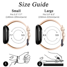 Load image into Gallery viewer, Leather Fitbit Band for Versa 3/4 and Sense 1/2 - 7 Color Options Axios Bands
