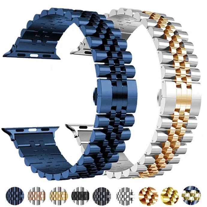 Alluring Premium Stainless Steel Strap for Apple Watch Band 38mm to 49mm - 26 Colors Axios Bands