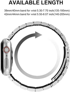 Alluring Premium Stainless Steel Strap for Apple Watch Band 38mm to 49mm - 26 Colors Axios Bands
