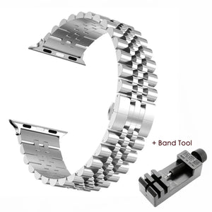 Alluring Premium Stainless Steel Strap for Apple Watch Band 38mm to 49mm - 26 Colors Axios Bands