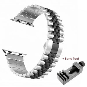 Alluring Premium Stainless Steel Strap for Apple Watch Band 38mm to 49mm - 26 Colors Axios Bands