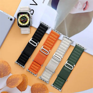 Alpine Loop Nylon Fabric Apple Watch Bands - 8 color options 38mm - 49mm Axios Bands
