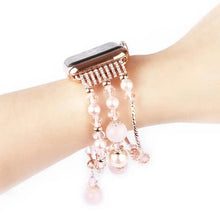 Load image into Gallery viewer, Beaded Apple Watch Band Bracelet - 4 color Options  38mm - 49mm Axios Bands
