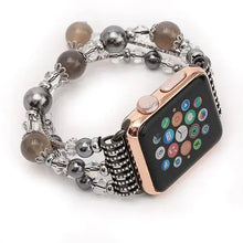 Load image into Gallery viewer, Beaded Apple Watch Band Bracelet - 4 color Options  38mm - 49mm Axios Bands
