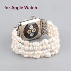 Beaded Apple Watch Band Bracelet - 4 color Options 38mm - 49mm - 