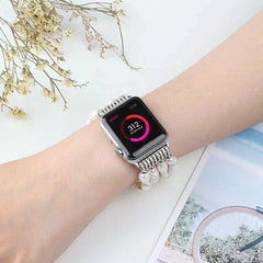 Beaded Apple Watch Band Bracelet - 4 color Options 38mm - 49mm - 