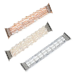 Beaded Apple Watch Band Bracelet - 4 color Options 38mm - 49mm - 
