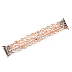Beaded Apple Watch Band Bracelet - 4 color Options 38mm - 49mm - 