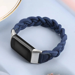 Braided Nylon Watch Strap for Fitbit Charge 5 & 6 - 6 Color Options Axios Bands