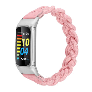 Braided Nylon Watch Strap for Fitbit Charge 5 & 6 - 6 Color Options Axios Bands