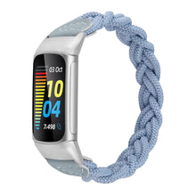 Load image into Gallery viewer, Braided Nylon Watch Strap for Fitbit Charge 5 &amp; 6 - 6 Color Options Axios Bands
