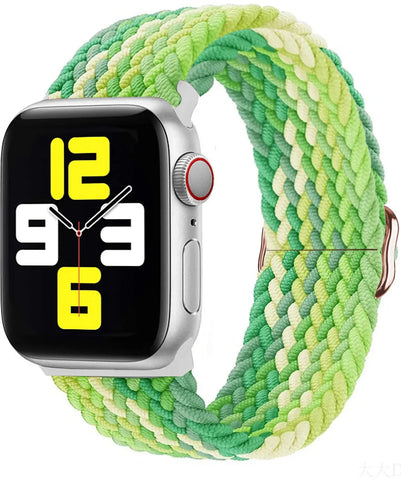 Braided Nylon Fabric Apple Watch Bands - 43 color options 38mm - 49mm - 