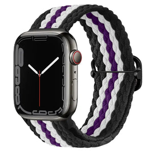 Braided Solo Loop For Nylon Fabric Apple Watch Bands - 43 color options 38mm - 49mm Axios Bands