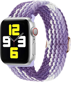 Braided Solo Loop For Nylon Fabric Apple Watch Bands - 43 color options 38mm - 49mm Axios Bands