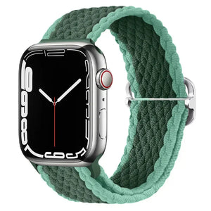 Braided Solo Loop For Nylon Fabric Apple Watch Bands - 43 color options 38mm - 49mm Axios Bands