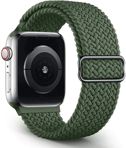 Braided Solo Loop For Nylon Fabric Apple Watch Bands - 43 color options 38mm - 49mm Axios Bands