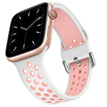 Load image into Gallery viewer, Breathable Silicone Apple Watch Bands - 19 color options 38mm - 49mm Axios Bands
