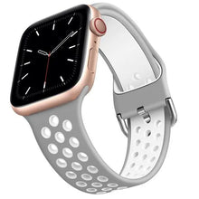 Load image into Gallery viewer, Breathable Silicone Apple Watch Bands - 19 color options 38mm - 49mm Axios Bands