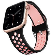 Load image into Gallery viewer, Breathable Silicone Apple Watch Bands - 19 color options 38mm - 49mm Axios Bands
