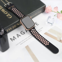 Load image into Gallery viewer, Breathable Silicone Apple Watch Bands - 19 color options 38mm - 49mm Axios Bands