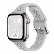 Load image into Gallery viewer, Breathable Silicone Apple Watch Bands - 27 color options 38mm - 49mm Axios Bands
