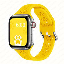 Load image into Gallery viewer, Breathable Silicone Apple Watch Bands - 27 color options 38mm - 49mm Axios Bands