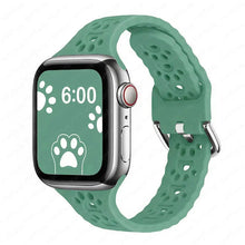 Load image into Gallery viewer, Breathable Silicone Apple Watch Bands - 27 color options 38mm - 49mm Axios Bands