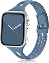 Load image into Gallery viewer, Breathable Silicone Apple Watch Bands - 27 color options 38mm - 49mm Axios Bands