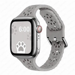 Breathable Silicone Apple Watch Bands - 27 color options 38mm - 49mm -